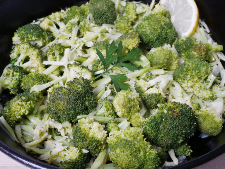 Lemon Garlic Broccoli